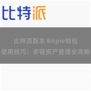 比特派版本 Bitpie钱包使用技巧：多链资产管理全攻略