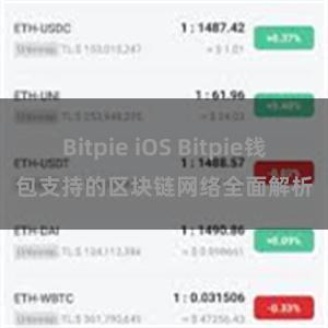 Bitpie iOS Bitpie钱包支持的区块链网络全面解析