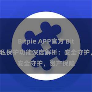 Bitpie APP官方 Bitpie钱包隐私保护功能深度解析：安全守护，资产保障