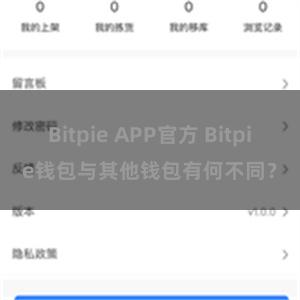 Bitpie APP官方 Bitpie钱包与其他钱包有何不同？