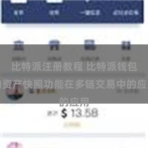 比特派注册教程 比特派钱包的资产快照功能在多链交易中的应用