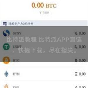 比特派教程 比特派APP直链，快捷下载，尽在指尖。