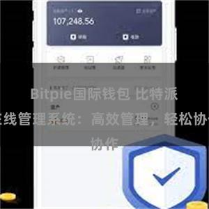 Bitpie国际钱包 比特派在线管理系统：高效管理，轻松协作