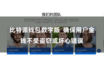 比特派钱包数字版  确保用户金钱不受盗窃或坏心错误