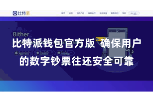 比特派钱包官方版  确保用户的数字钞票往还安全可靠